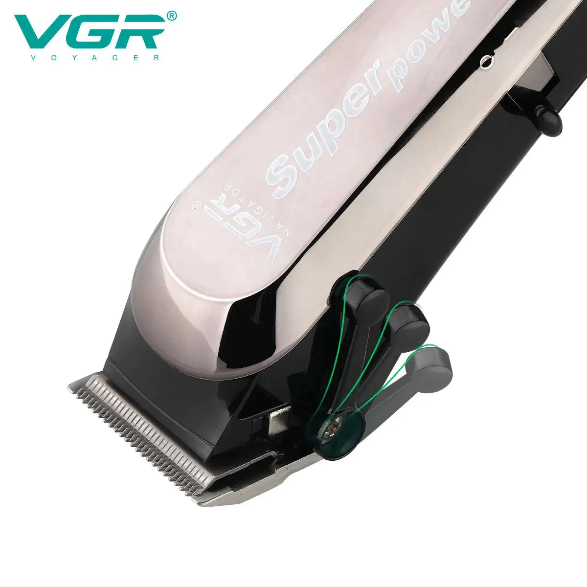 VGR 060 metal body hair clipper with high endurance, strong power, hair trimmer, multifunctional hair salon, household electric Peaceful Pleasures Health and Wellness