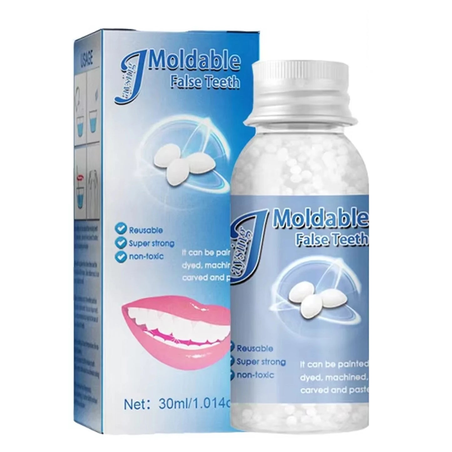 Temporary Tooth Repair Kit | DIY Moldable Filling & Gap Fix