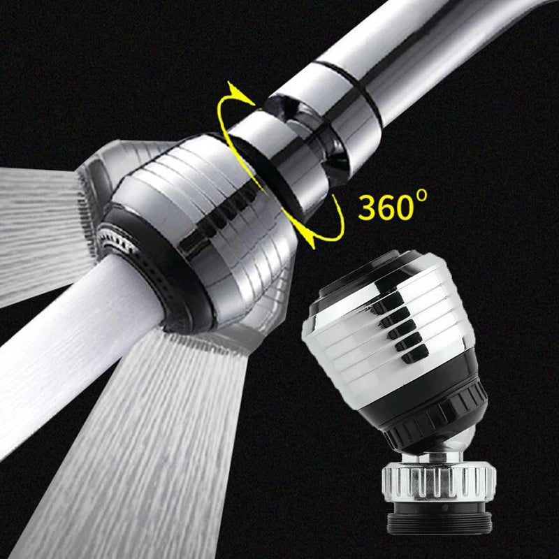 360 Rotatable Swivel Water Saving Tap Aerator Nozzle Filter Faucet