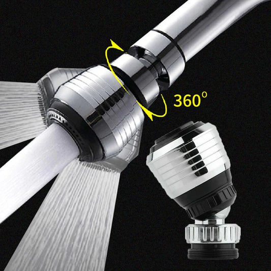 360 Rotatable Swivel Water Saving Tap Aerator Nozzle Filter Faucet Peaceful Pleasures Health and Wellness Default Title