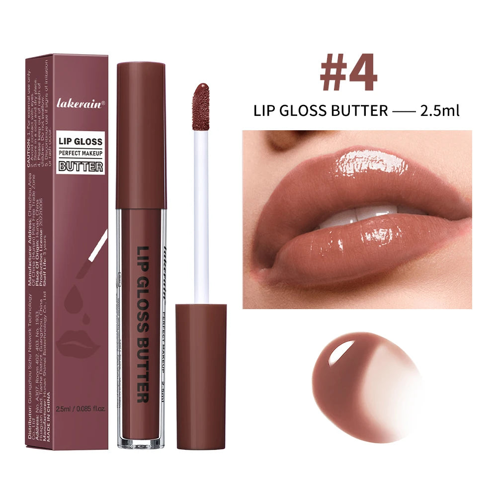 Lip Gloss Lip Stain Plumping Moisturizing Nourish Lubricating Various Colors Bright Lip Tint Long Lasting Lipgloss Cosmetics Peaceful Pleasures Health and Wellness color 4