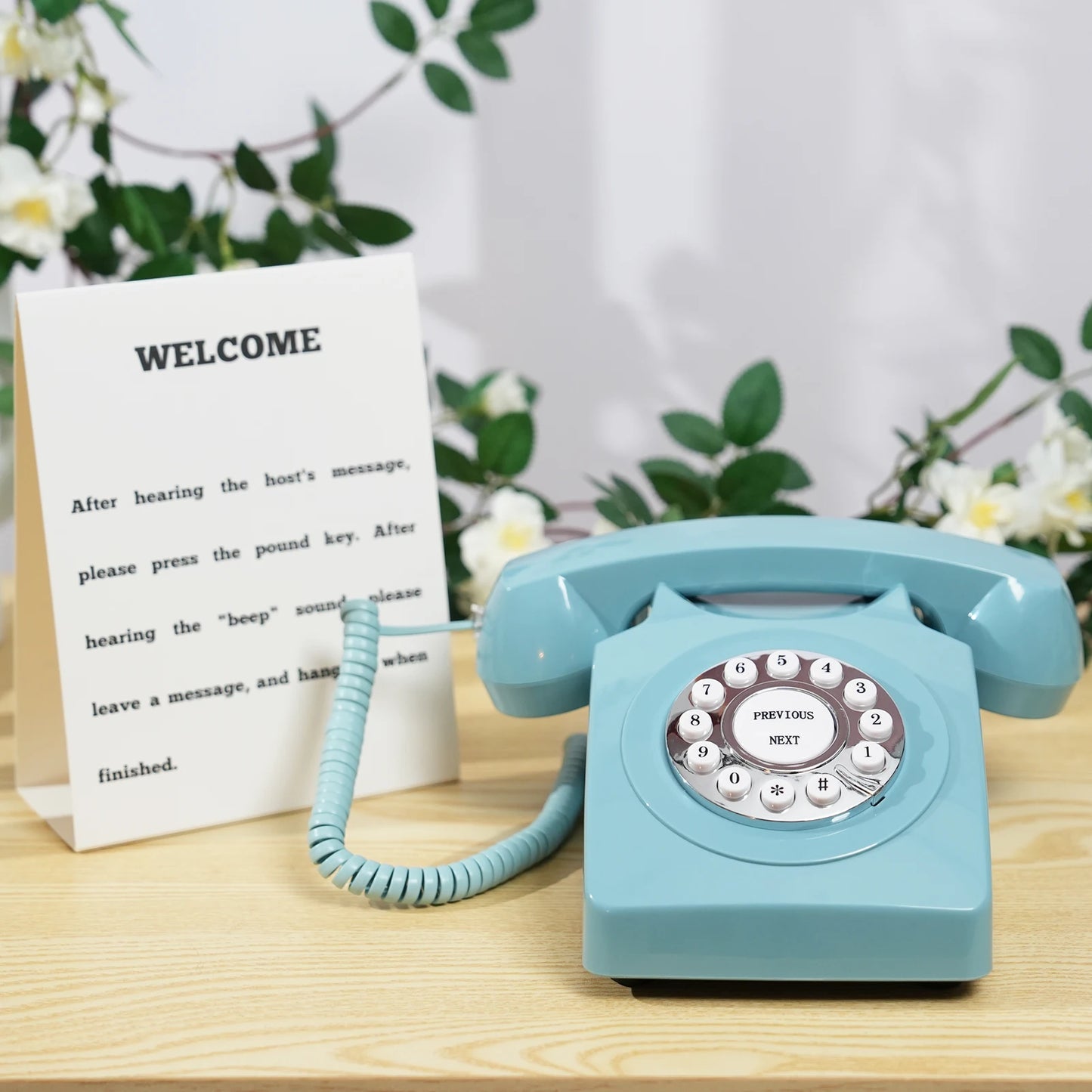 Retro Phone Audio Guest Book | Wedding Voice Recorder Gift