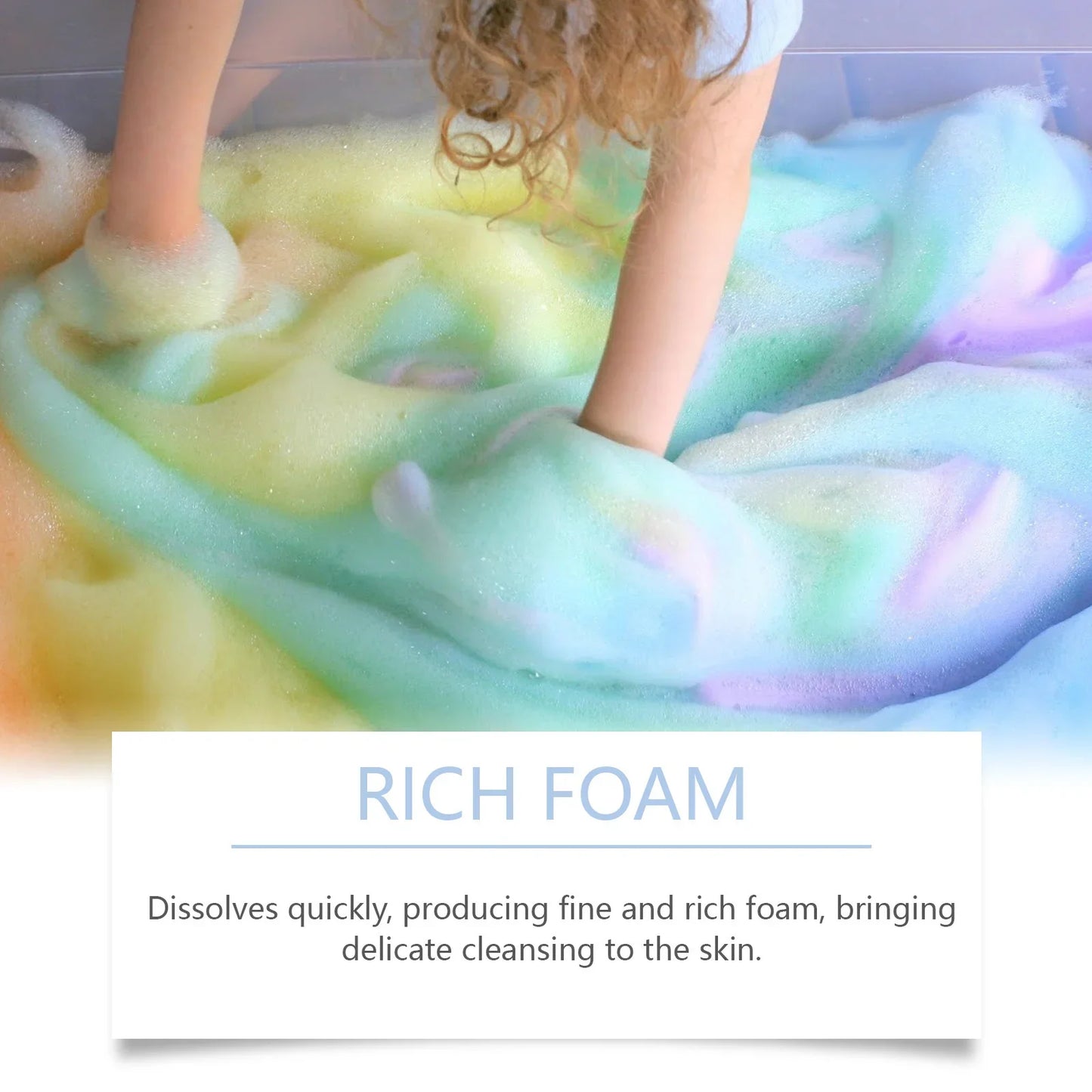 OceAura Christmas Bath Bombs – Colorful Fizzing Spa Gift Set