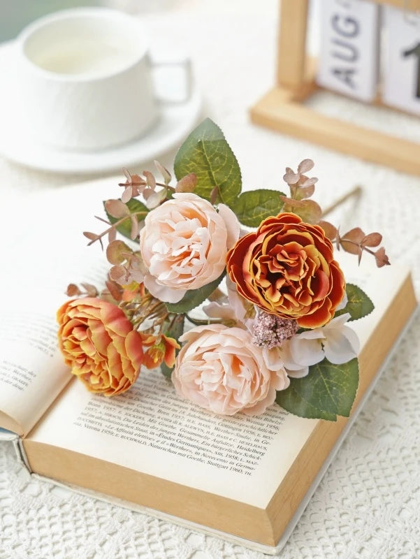 Silk Peony Artificial Flowers – Wedding & Home Decor