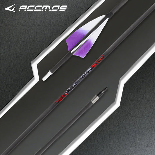 6 Pure Carbon Arrow ID5 Spine 300 350 400 500 600 700 800 Shaft 3 Peaceful Pleasures Health and Wellness 6pc spine300