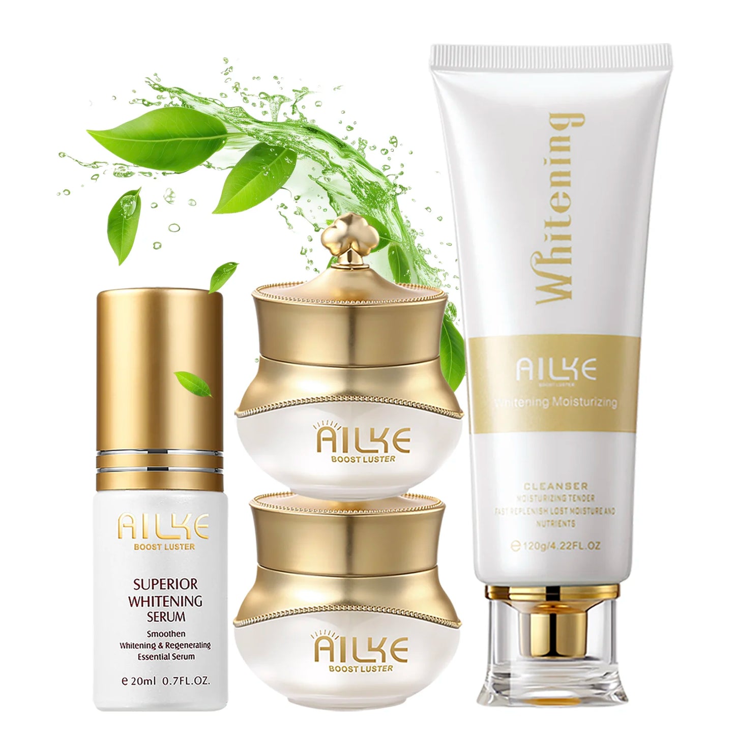 AILKE Brightening Face Care Set – Spot & Wrinkle, All Skin Types