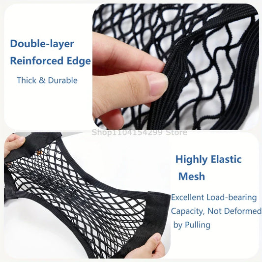 Car Trunk Elastic Mesh Net Organizer – Universal Storage Bag Car Trunk Organizer Oasis Select