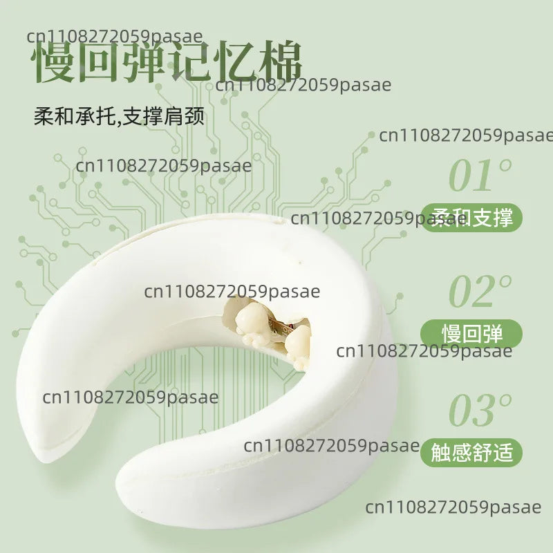 Electric Neck & Shoulder Massage Pillow | Portable Travel Massager