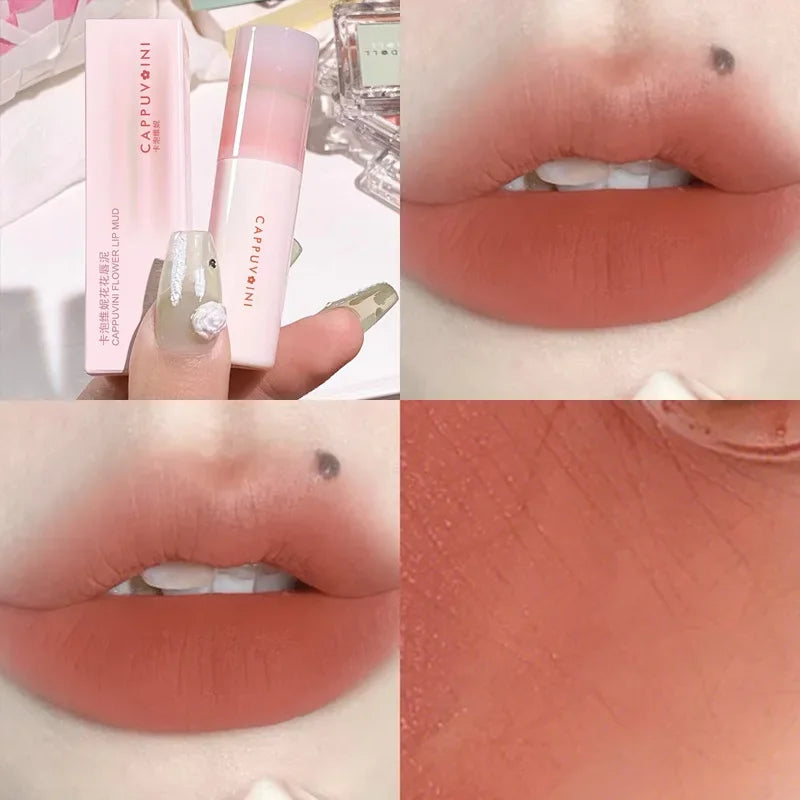 Matte Liquid Lipstick – Long-Lasting Moisturizing Lip Tint K-Beauty