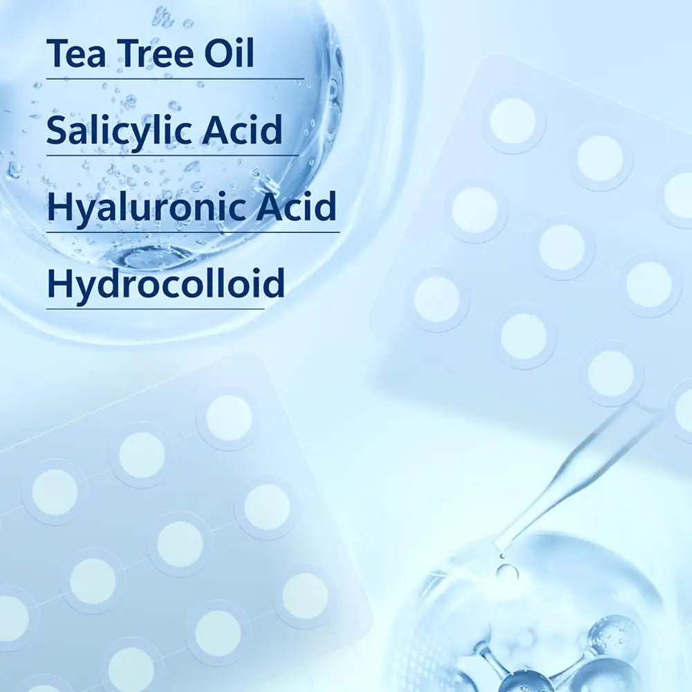 Hydrocolloid Micropoint Pimple Patches – 12/24 Invisible Acne Cover Patches with Micro Needles for Overnight Blemish Care Peaceful Pleasures Health and Wellness