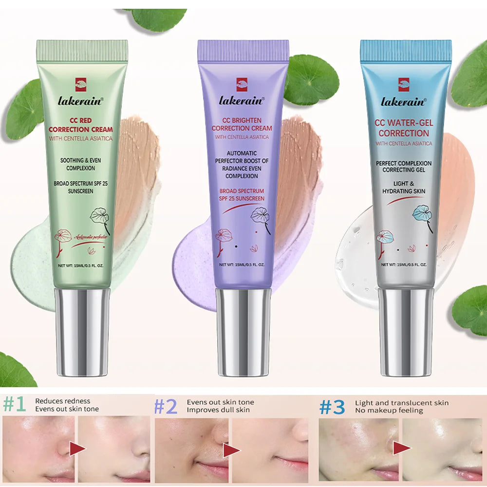 ErborianCC Cream Skin Hydration Correct Redness Light Makeup Centella Remove Acne Marks Improve Skin Dullness Tinted Coverage Peaceful Pleasures Health and Wellness
