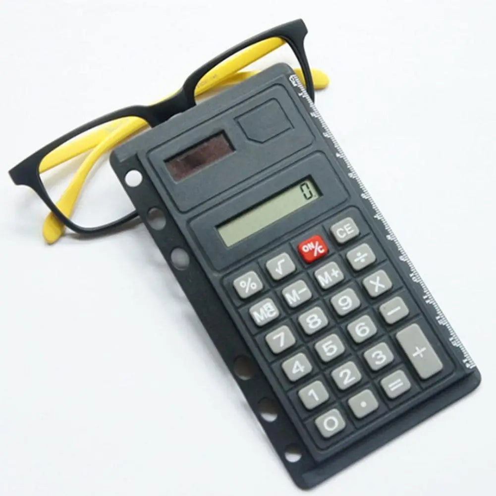 Multifunction Binder Calculator with Ruler & Calendar | 8-Digit