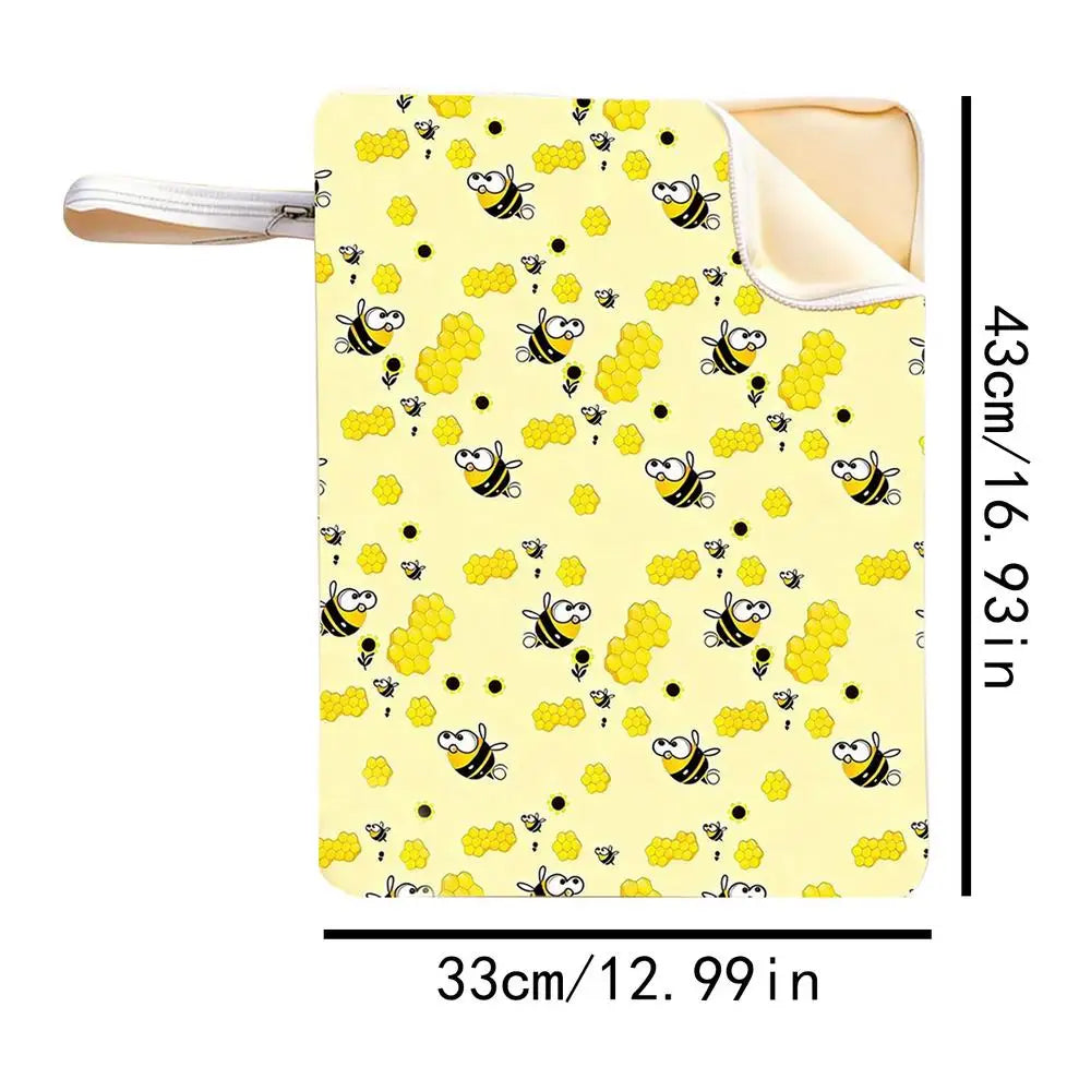 Reusable Beeswax Bread Bag – Large Cotton Food Storage