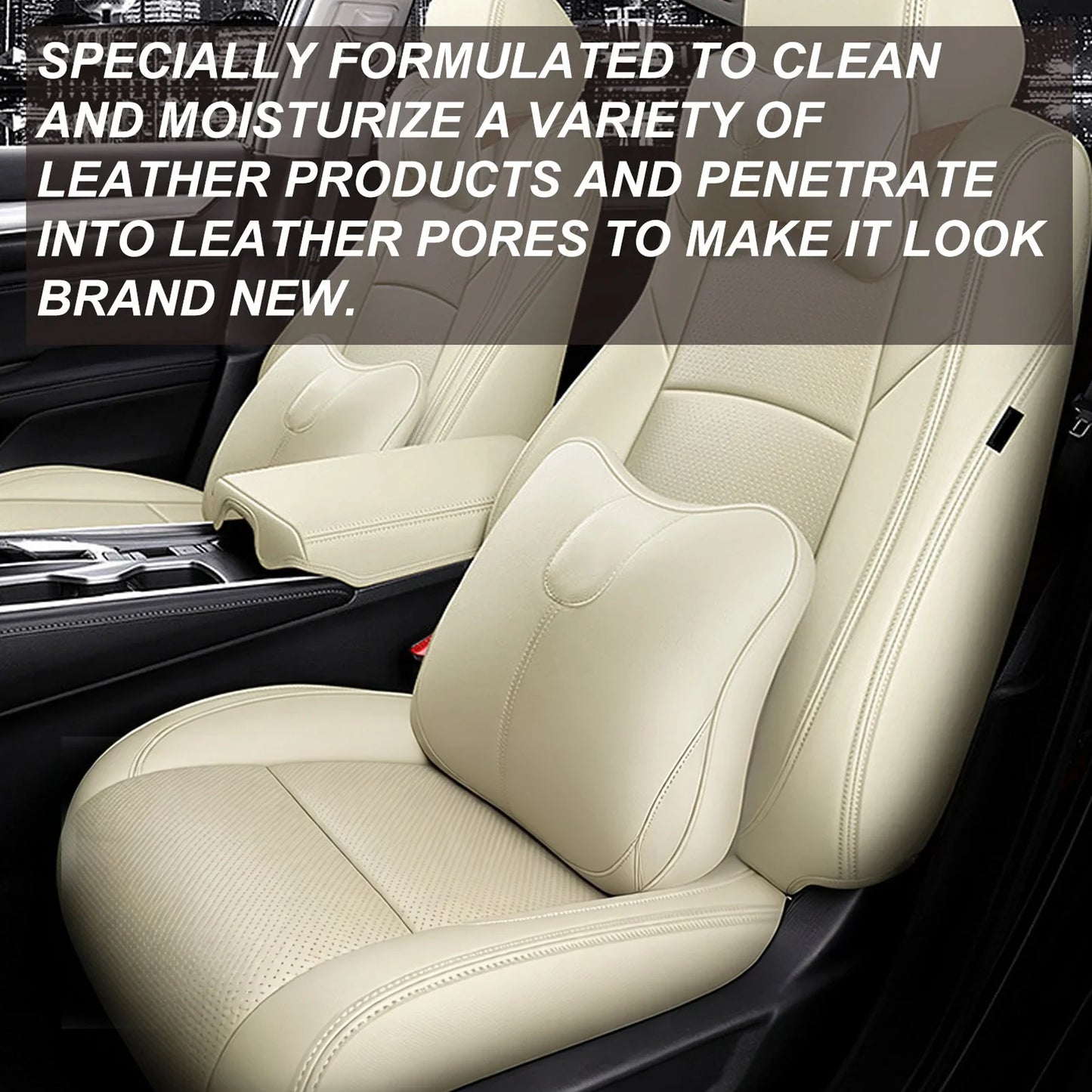 RayHong Leather Care Cream – Restore Car Seats & Sofas