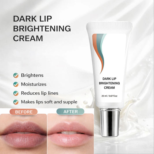 Dark Lip Brightening Cream 20ml/0.67fl oz Gentle Hydrating Lip Care Balm Unisex Lip Primer Lip Tone Enhancer Moisturizing Daily Peaceful Pleasures Health and Wellness