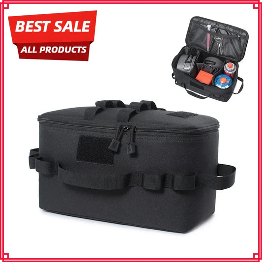 Outdoor Camping Storage Bag – Gas Canister & Cookware Organizer Camping Organizer Bag Oasis Select