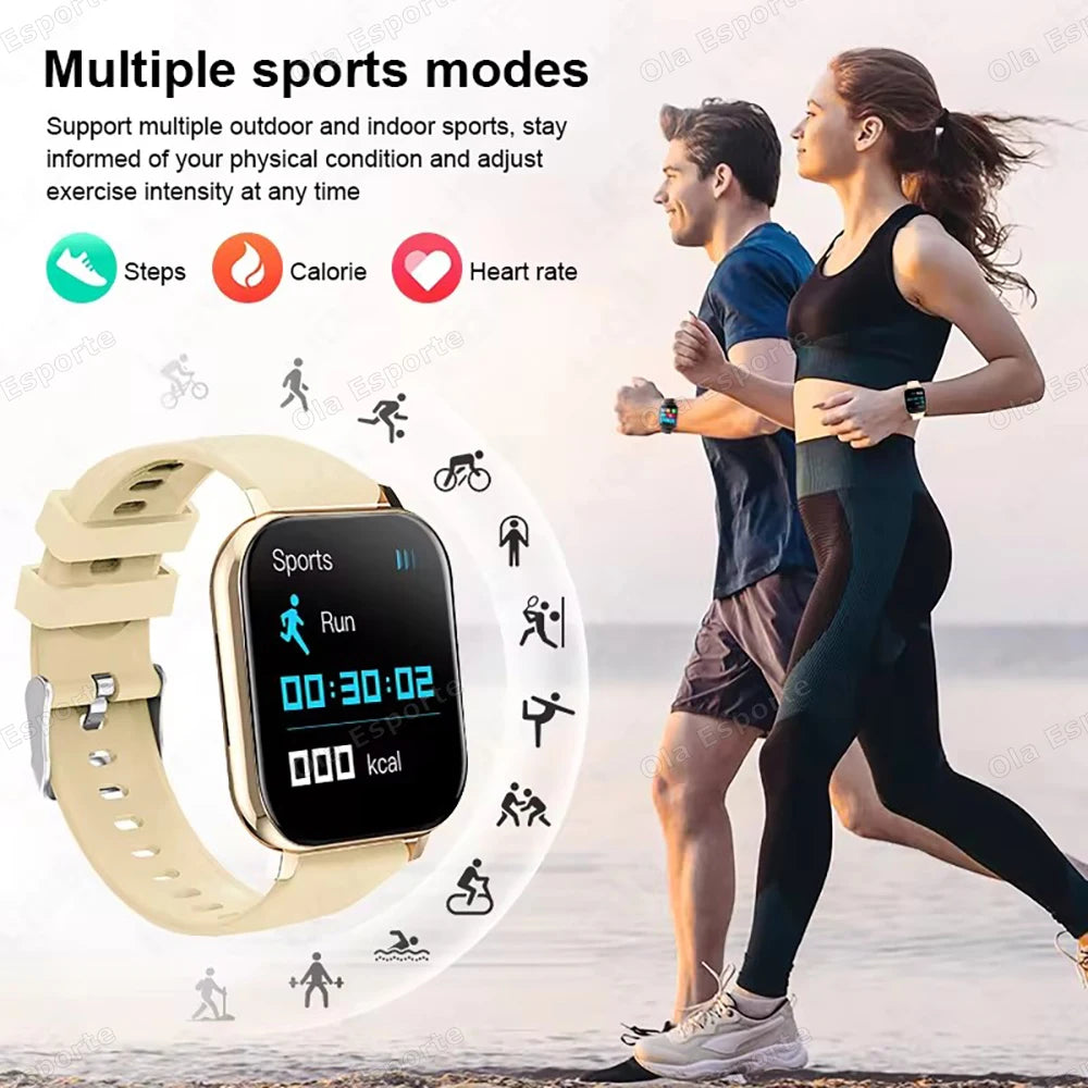 HW12 Smartwatch | BT Calling, Health & Sleep Monitor, 1.83" HD