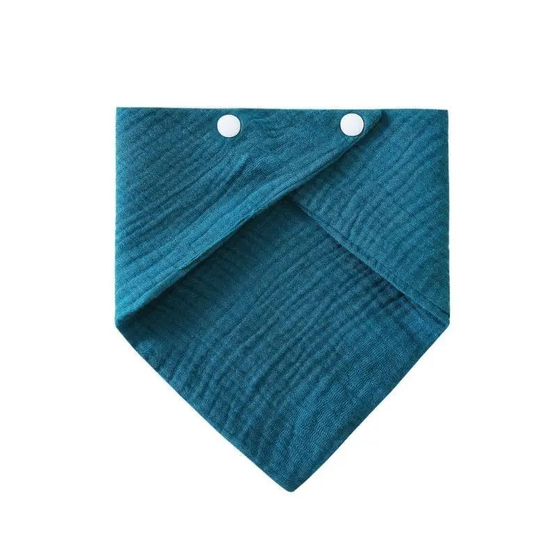 4-Layer Cotton Baby Burp Cloth & Drool Bib | Newborn 0–1Y
