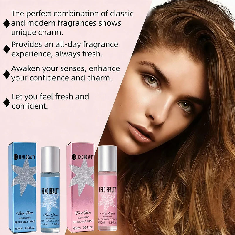 Couple Roll-on Perfume Oil Popular Russian Perfume Fresh Natural Lemon Cedar Charm Romantic Couple Dating Eau De Parfum Peaceful Pleasures Health and Wellness