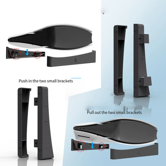 For PS5 Pro/For PS5 Slim Stand For PS5 Pro/For PS5 Slim Console Horizontal Stand For PS 5 Pro/Slim Editions Base Holder Peaceful Pleasures Health and Wellness