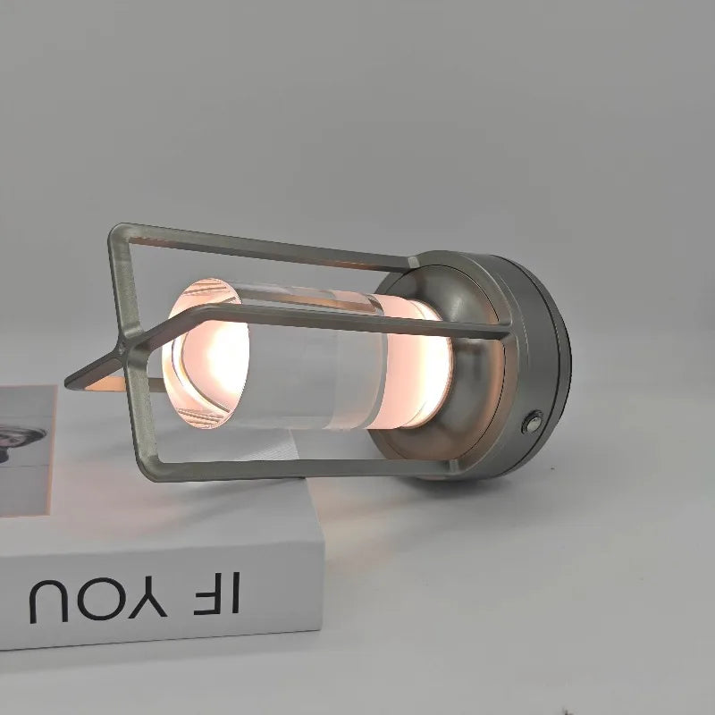 RTONTR Crystal Table Lamp | Rechargeable Touch Dimmable LED Light