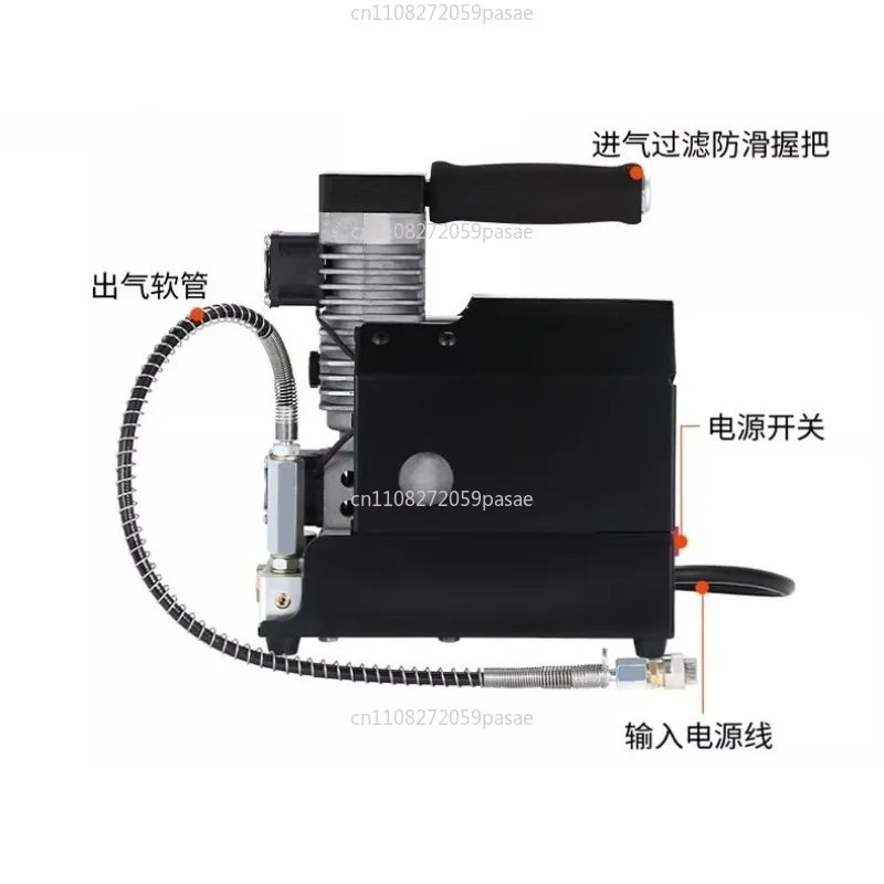 12V 250W Portable Oil-Free Electric Air Compressor – 2700 RPM