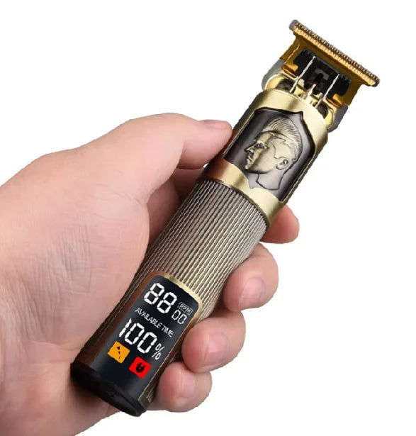 2026 Vintage T9 Electric Hair Cutting Machine Clipper Rechargeable Professional Barber Trimmer Hairdressing Accessory Peaceful Pleasures Health and Wellness 068-HandsomeBoy