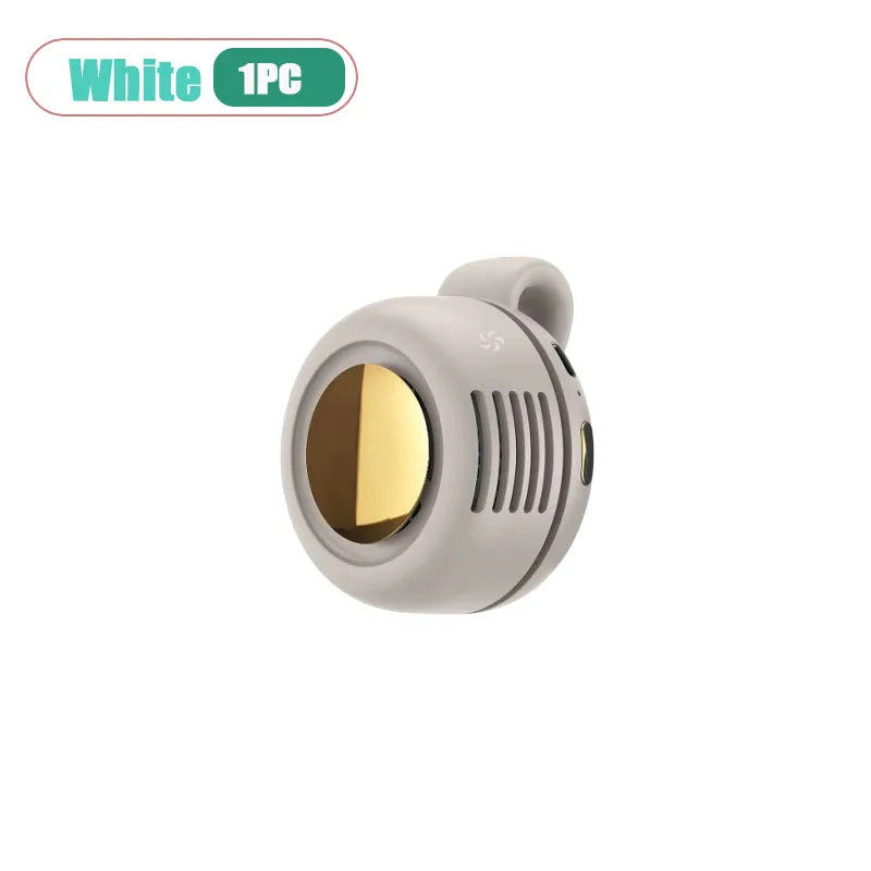 Clip-On USB Mini Bladeless Fan | 3-Speed Portable Travel Fan