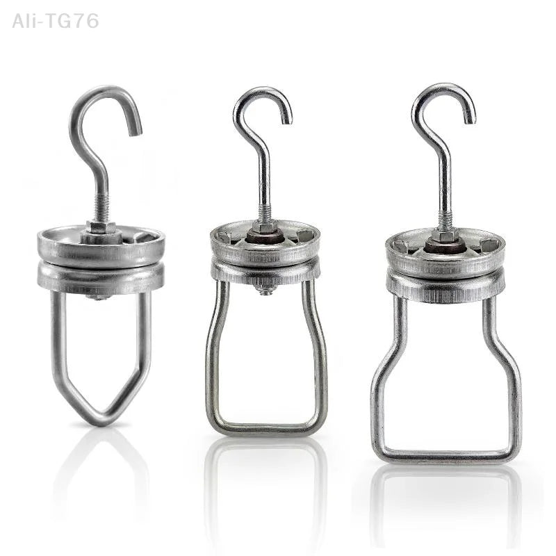 Heavy Duty Steel Rotating Swivel Hooks – Powder Coating & Blasting