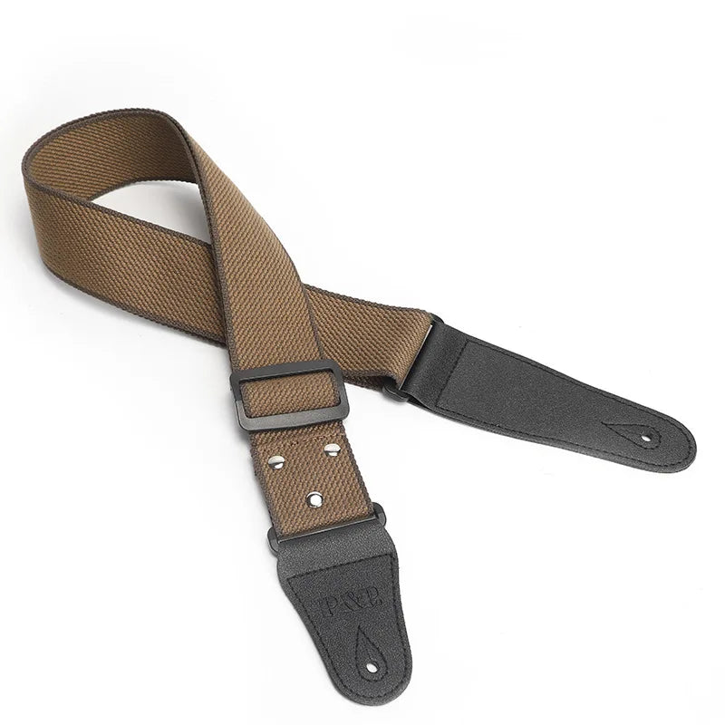 Adjustable Pure Cottonguitar Strap Forguitar Bassguitar Parts
