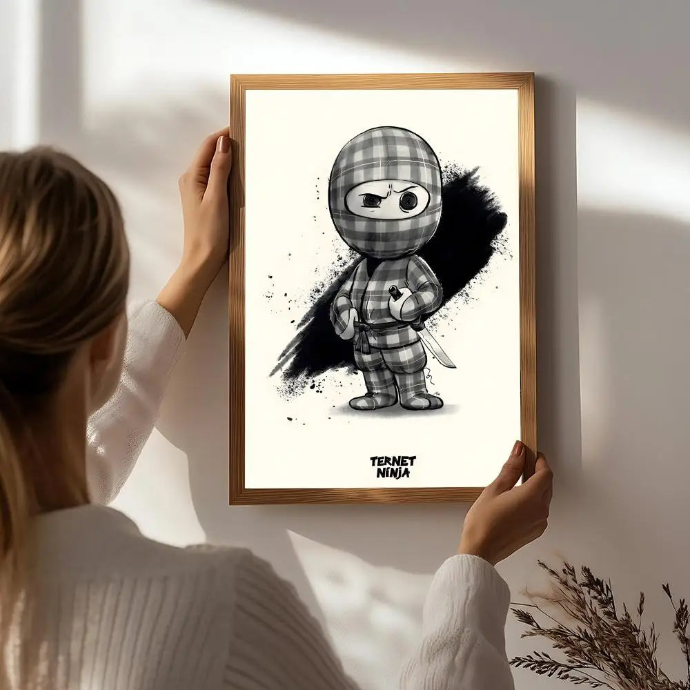 TMNT Ninja Turtles HD Wall Poster | Self-Adhesive Waterproof Wall Art Poster Peaceful Pleasures Health and Wellness White4 15X20cmNoframe