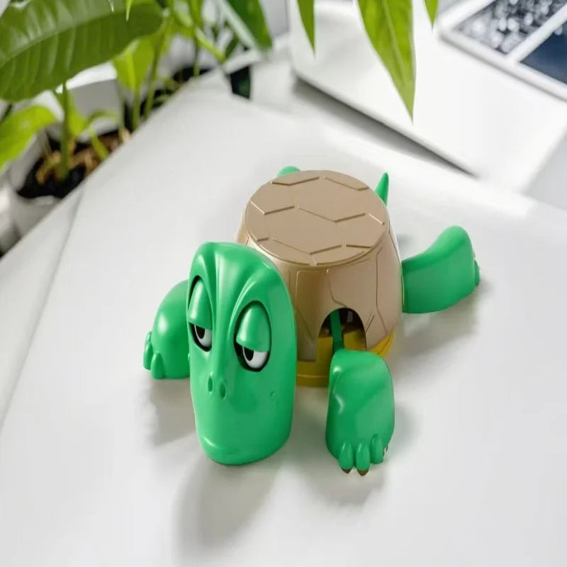 Funny Turtle Coaster – Pop-Out Eyes & Limbs Novelty Cup Mat