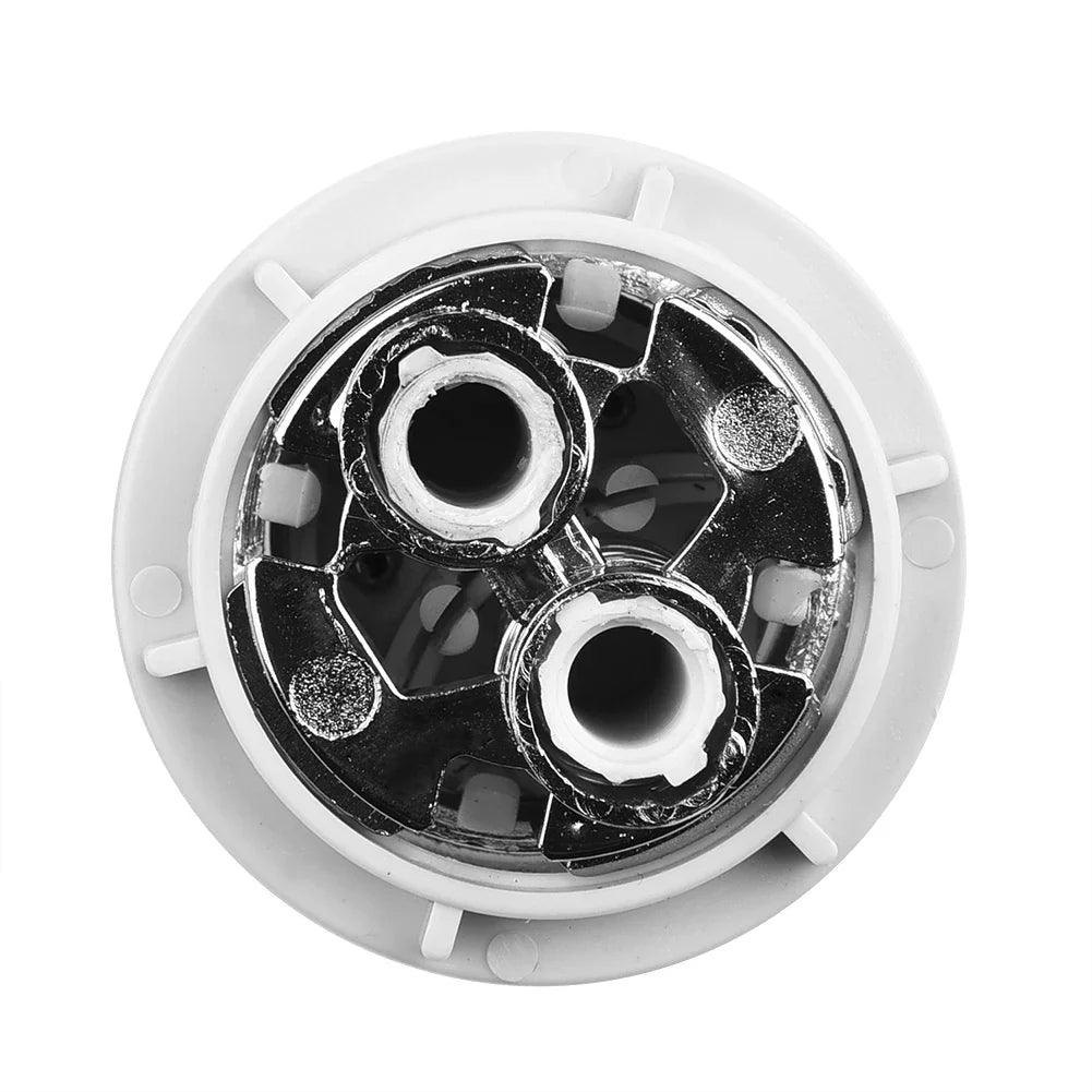 Dual Push Button Toilet Flush Switch – 38/48/58mm ABS Crescent