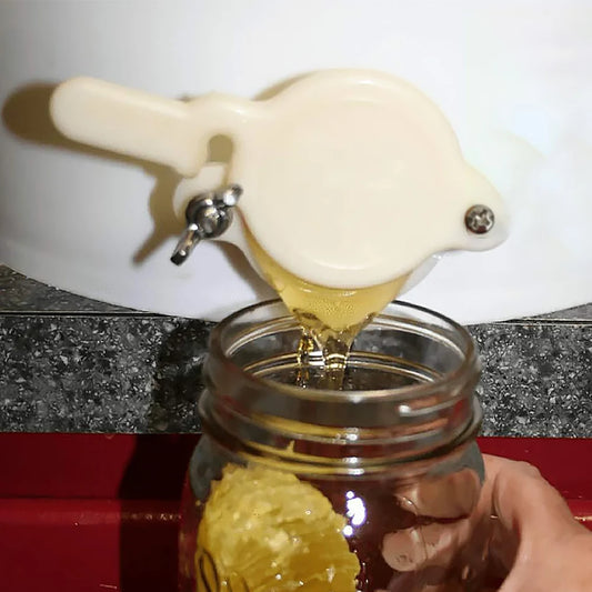 Honey Gate Valve & Honey Shake Machine | Beekeeping Tool Peaceful Pleasures Health and Wellness