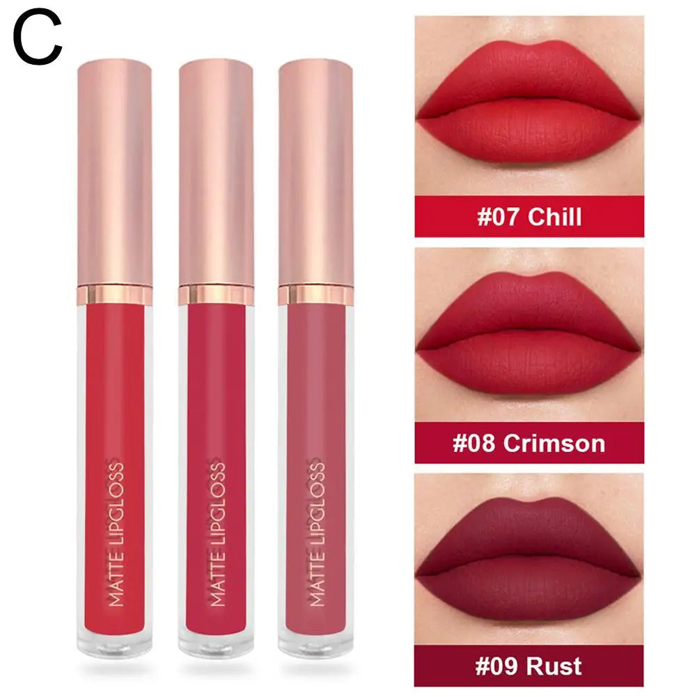 Moisturizing Liquid Lip Tint & Gloss – 3 Fruit Shades