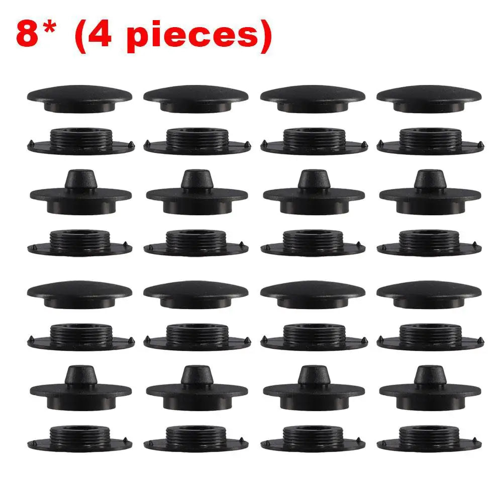 1/2/4/8* (4 pieces) Car Foot Mat Clip Double Layer Fixed Clips Set Arpet Fixing Clamps Buckle Fixer Car Accessories Peaceful Pleasures Health and Wellness 8 Set