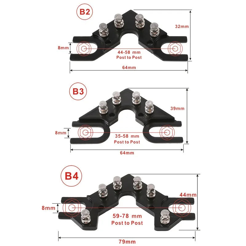 B2 B3 B4 Guitar Locking Tuners Lock Useful Tuning Key Peg Machine
