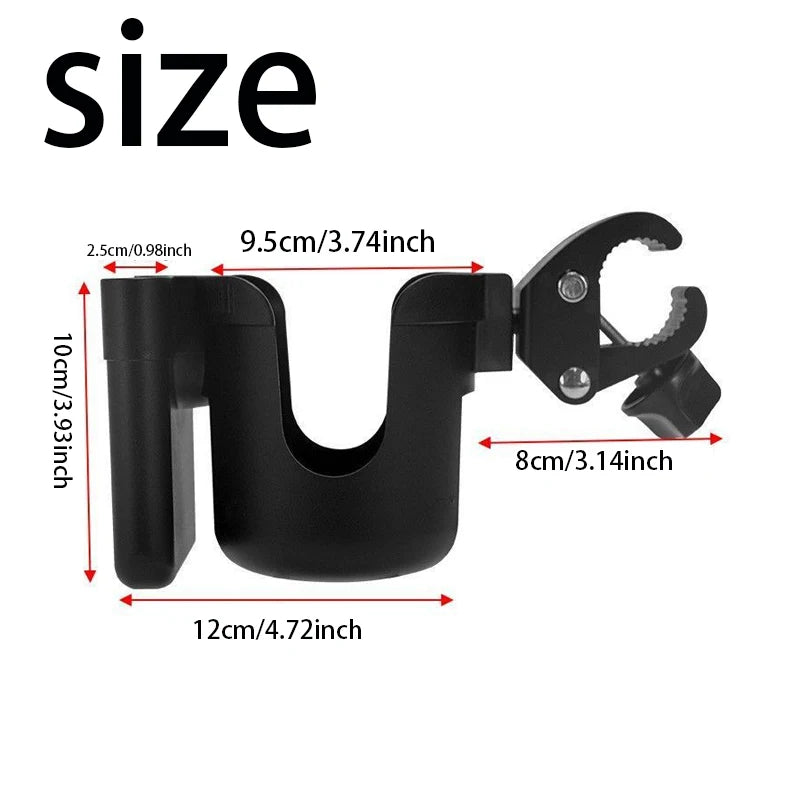 2-in-1 Universal Stand Suitable Stroller Cups Phone Holders