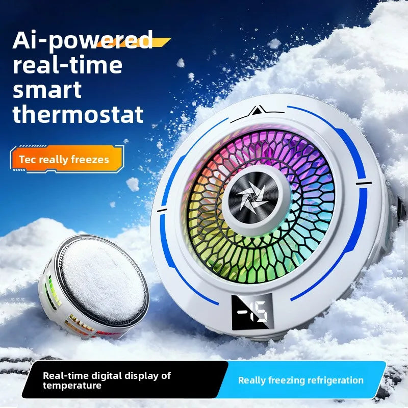 phone radiator fan gaming portable phone cooling fan for mobile cooler magnetic cell phone cooler for phone gaming phone cooler Peaceful Pleasures Health and Wellness