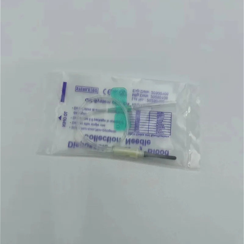 50 Pcs 21G Disposable Butterfly Needles for Cats & Dogs