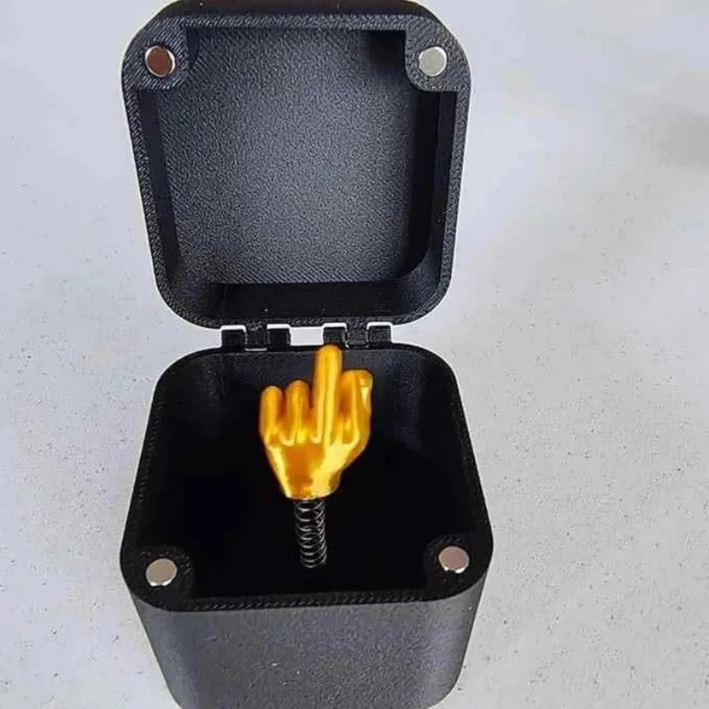 Pop-Up Middle Finger Gift Box | Funny Prank Novelty Gift