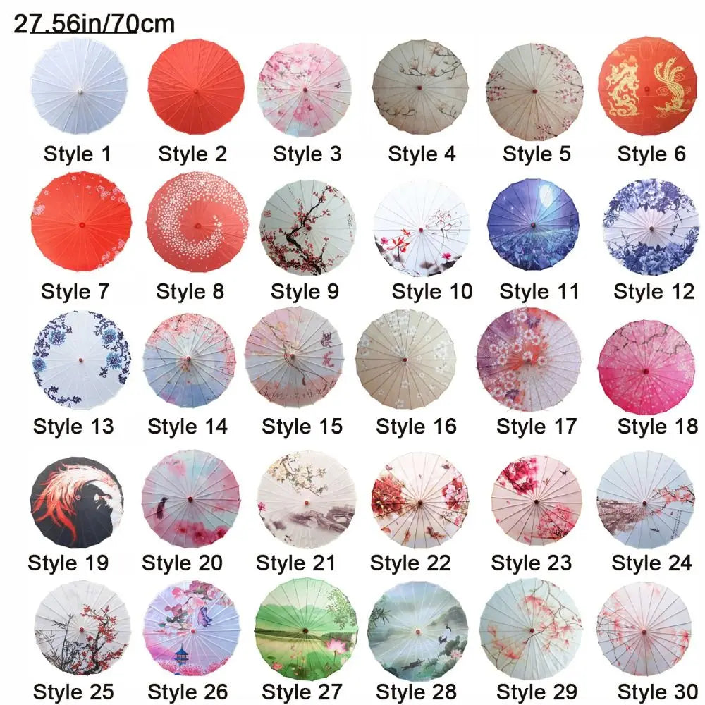 Handmade Silk Chinese Umbrella – Dance, Wedding & Décor Prop