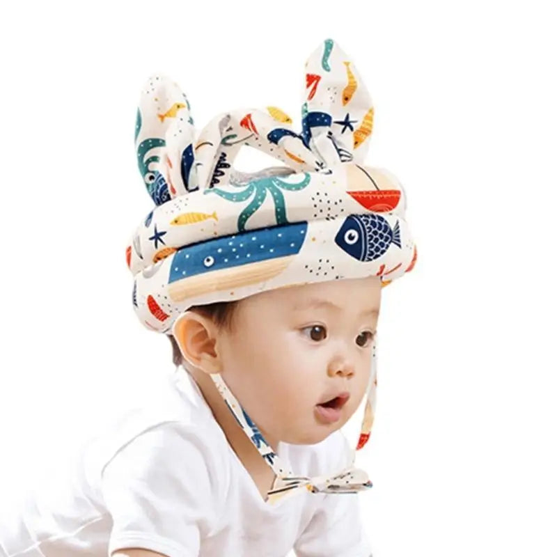 Baby Walking Head Protector Safety Hat | Soft & Adjustable
