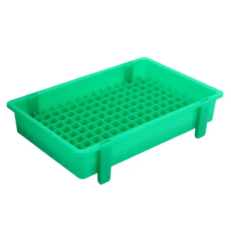 18650 Battery Storage Box – Divided Transport Tray for Li Cells Battery Storage Tray Oasis Select Green