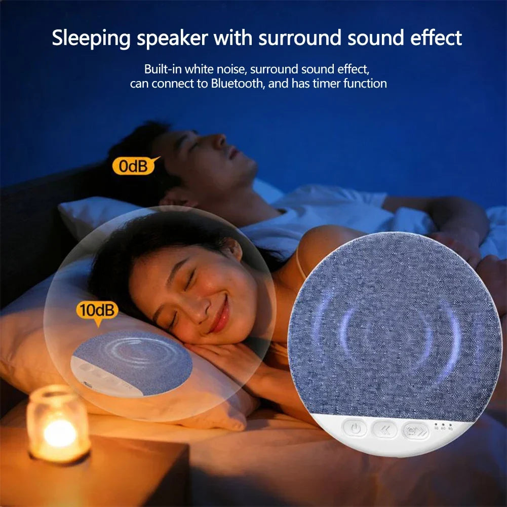 Under Pillow Bluetooth 5.4 Speaker | HiFi White Noise Sleep Timer