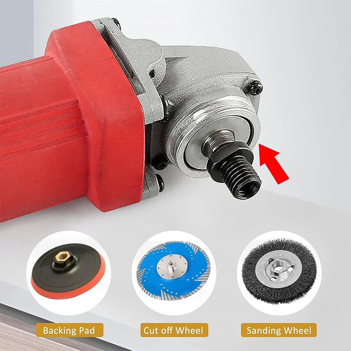 Angle Grinder Thread Adapter M10 to M14/M16 Quick Change