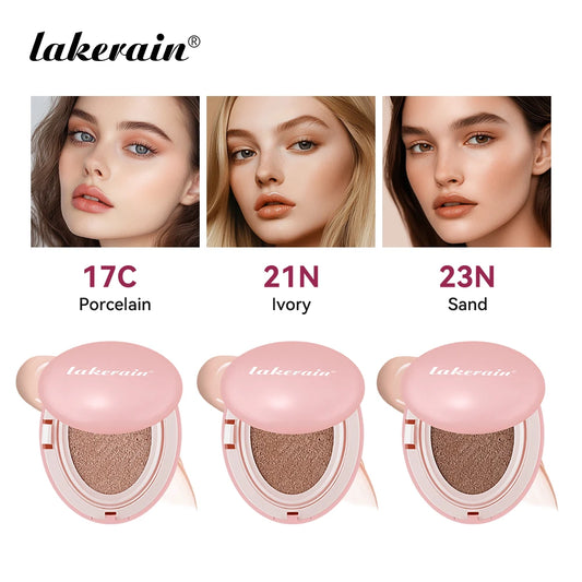 Korean Makeup Clear Soft Cushion Foundation Fit Full Coverage Waterproof Long-lasting Concealer Long-lasting Makeup Peaceful Pleasures Health and Wellness