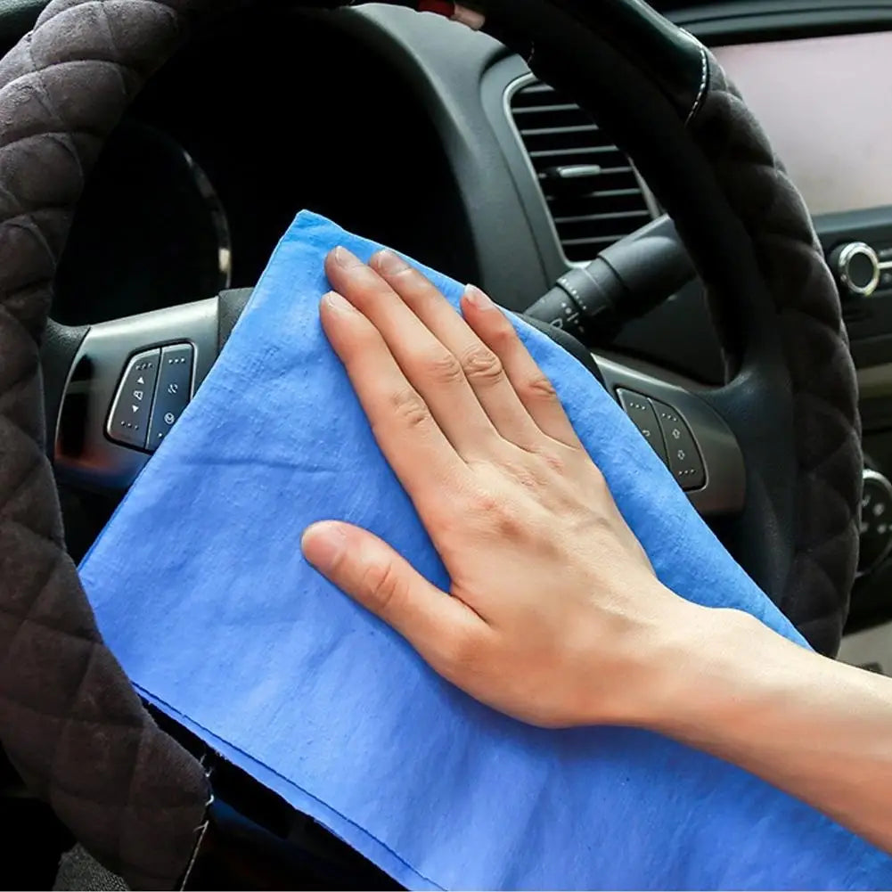Pva Wash Car Towel Premium Quick-Dry Towel Ultra Absorbent Scratch-Free Reusable For Auto Maintenance Soft Deerskin Cloth Random Peaceful Pleasures Health and Wellness