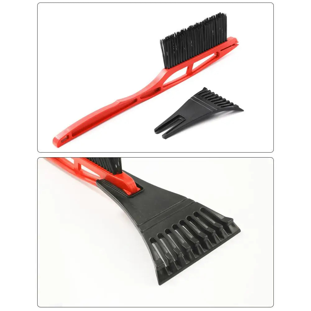 2-in-1 Car Snow Brush & Ice Scraper | Long Handle Winter Tool Car Snow Brush Peaceful Pleasures Health and Wellness