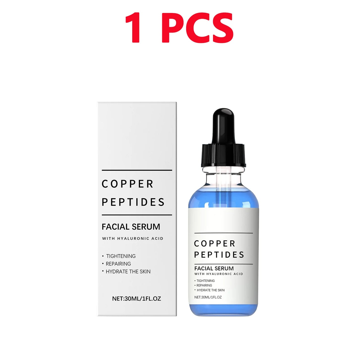 GHK-Cu Copper Peptide Serum – Hydrating, Brightening & Firming